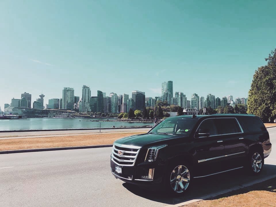 Elite limousine executive SUV black car services Vancouver